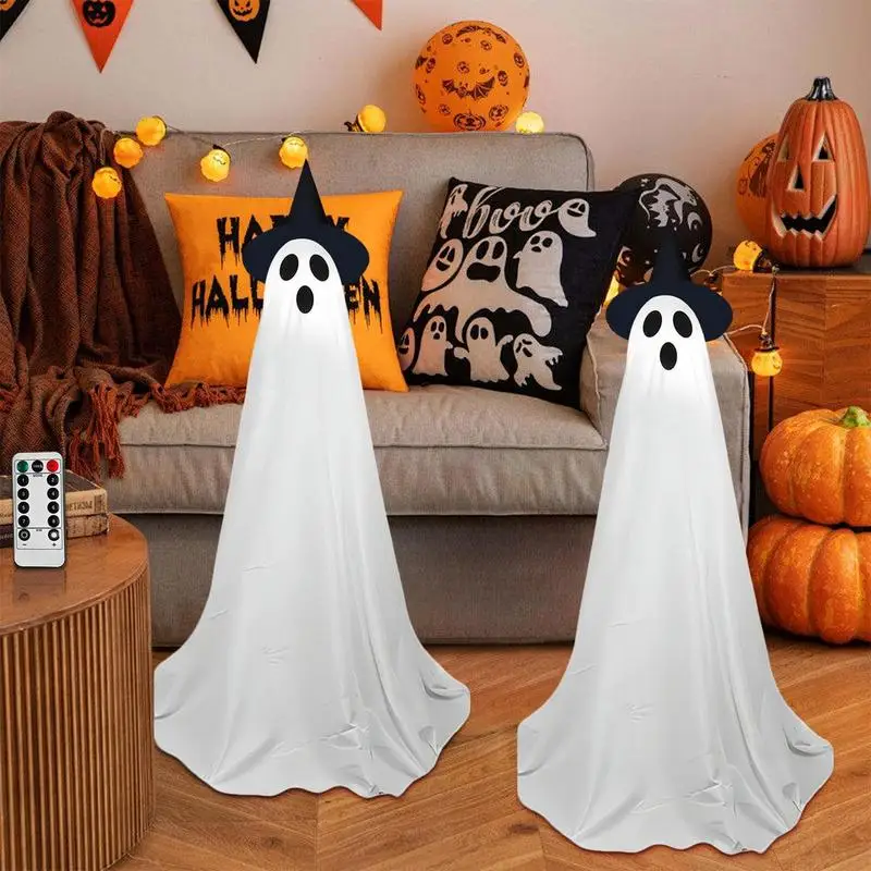 Большой искусственный призрак декоративный садовый Призрак для Хэллоуина 2X