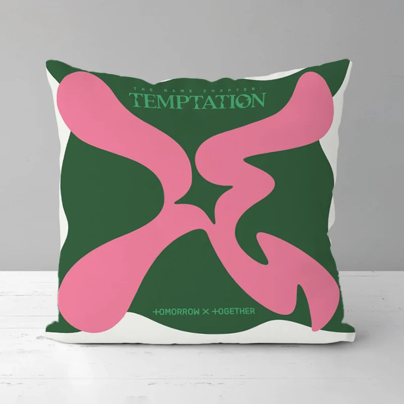 

TOMORROW X TOGETHER Kpop Pillow Cover Duplex Printed Ornamental Pillows for Living Room Decorative Cushion Covers TXT Pillowcase
