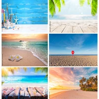 tropical sea beach palms tree photography background natural scenic photo backdrops photocall photo studio 211227 hhb 16