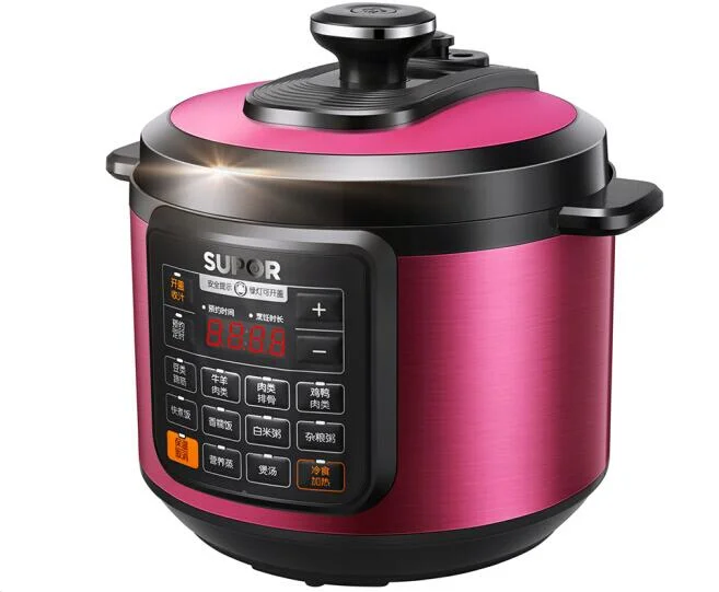 

SUPOR electric pressure cooker intelligent timing CYSB50YCW10DJ-100 5L household pressure rice cooker large red home meat soup