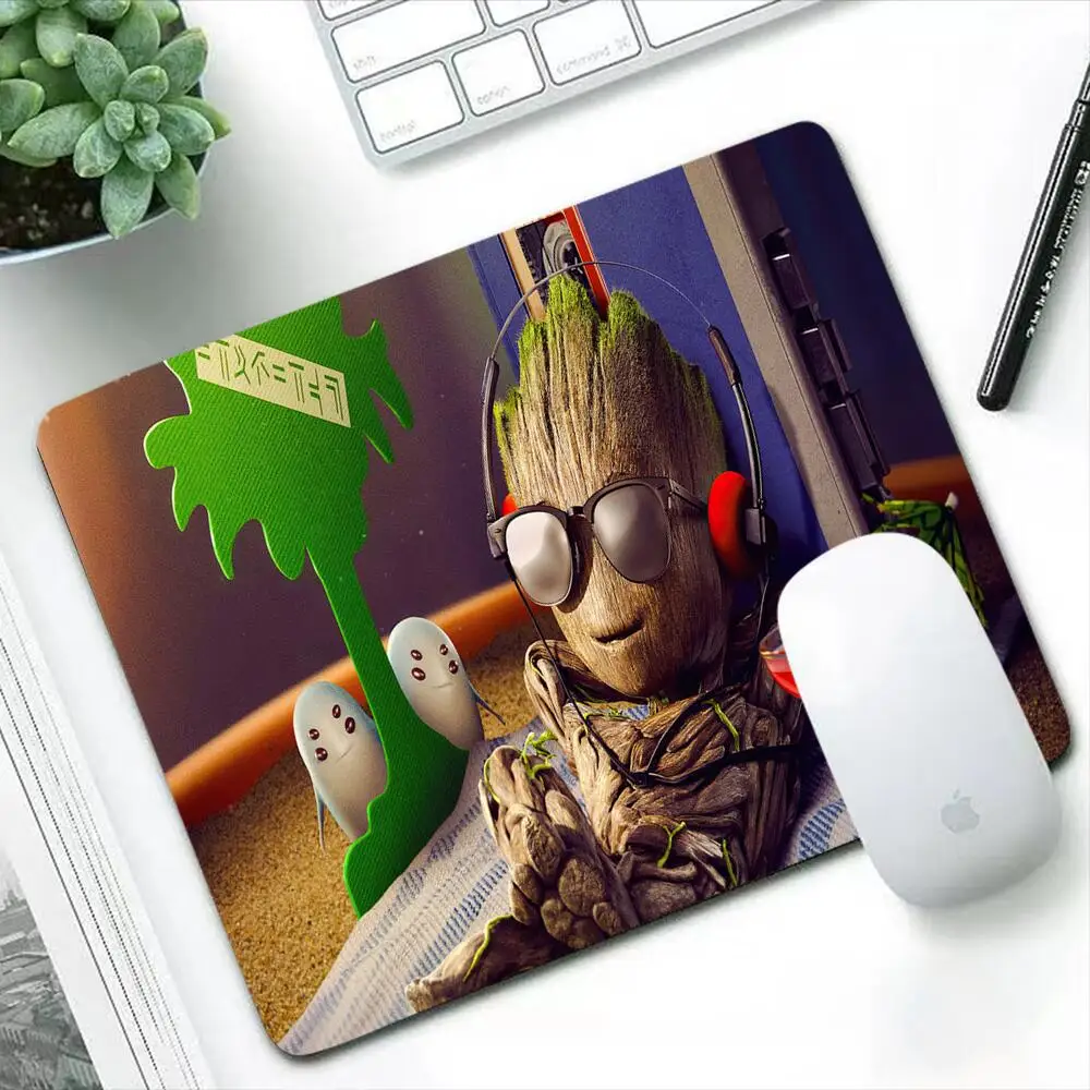 

I Am Groot Pc Gamer Complete Gaming Mouse Pads Mouse Pad Anime Mausepad Rug Gamers Accessories Desk Mat Mice Keyboards Mat
