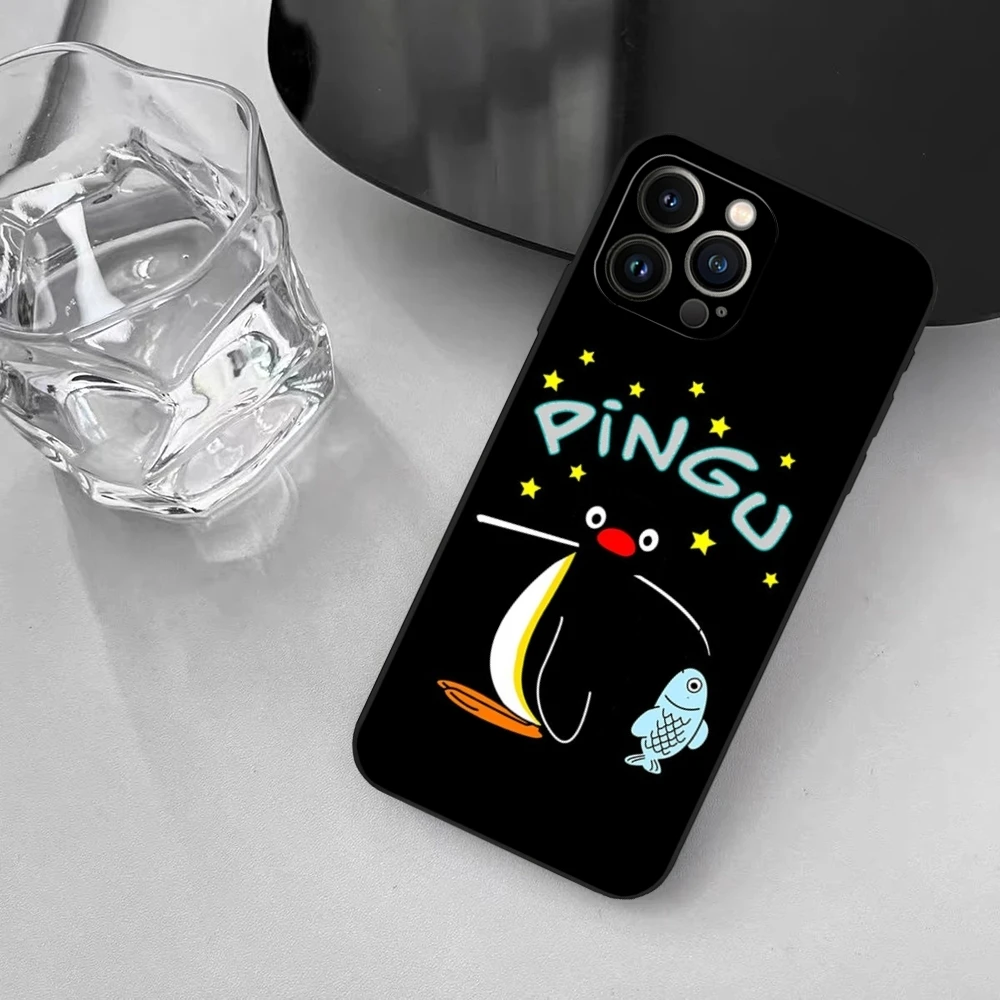 Чехол для телефона PinguS PenguinS iphone 13 11 15 Pro Max 14 12 16 Xs Mini Xr X 7 8 Plus Shell Coque