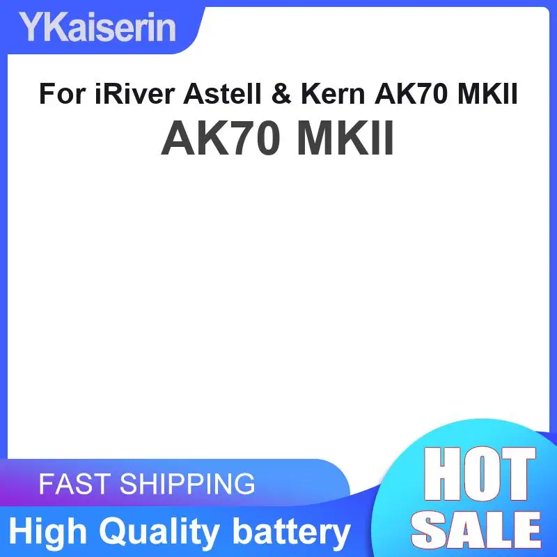 Фото Аккумулятор для MP3-плеера Iriver Astell & Kern AK70 AK70 Mkii, хорошая работа при низких температурах, портативный №1