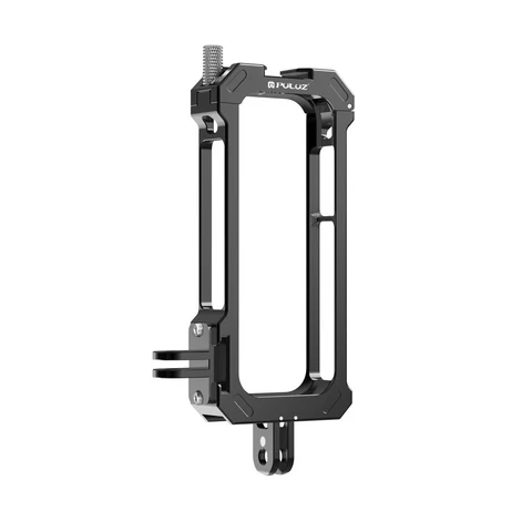 Металлическая защитная клетка PULUZ, рамка корпуса для панорамной камеры Insta360 X3 с расширительным основанием для холодного башмака, рамка для клетки для кроликов