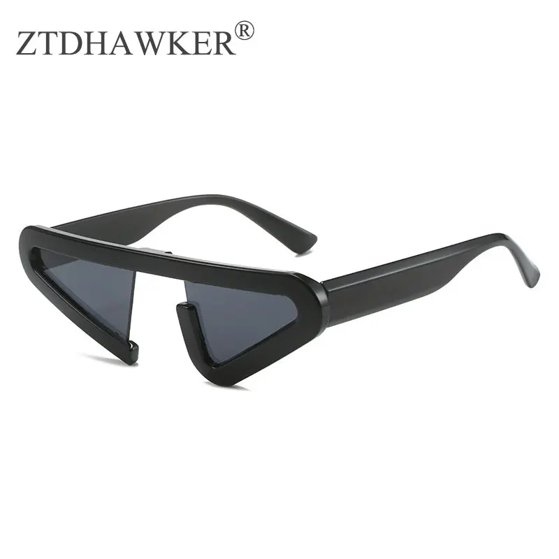 

2023 New Y2K Sunglasses Fashion Geometric Hip-hop Eyewear Triangular Popular Sunglasses for Women