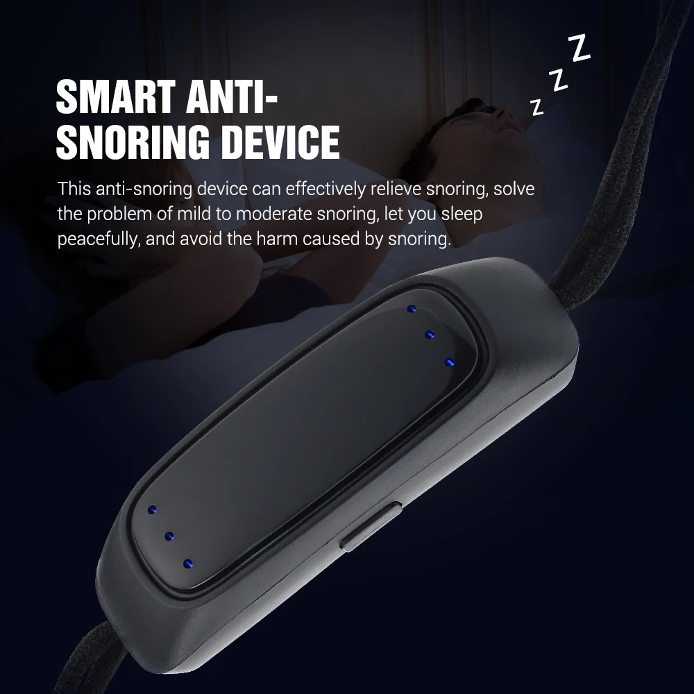 

Электрическое устройство против храпа, стимулирует импульс, подтягивает мышцы, бытовой Корректор дыхания, умный устраняет храп во сне