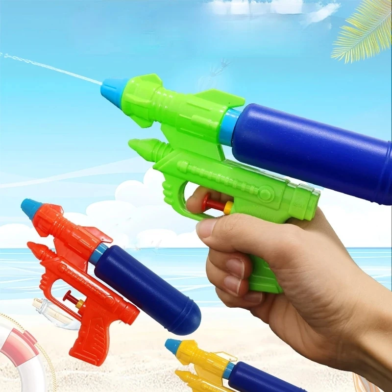 

1Pcs Random Beach Bath Toys Kid Summer Water Gun Seaside Swimming Pool Square Drifting Water Pistol Squirt Toys For Adults Child