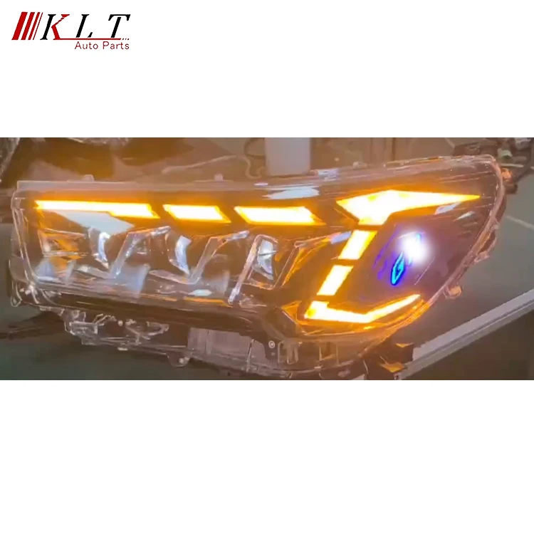 Новые светодиодные фары NewKLT 2025 с 3 линзами для Hilux Revo Rocco 2021, модифицированные, Plug and Play, Gr Headlight (art.: 3920da8af866f) - 3920da8af866f