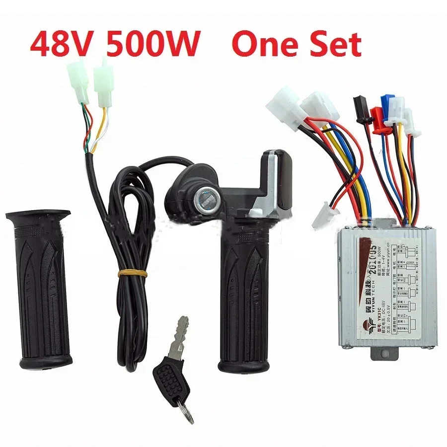 Поворотная дроссельная заслонка 24 В/36 В/48 В с матовым двигателем 250 Вт/350 Вт/500 Вт/1000