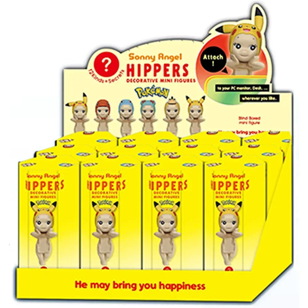 MINISO Pokemon Sonny Angel Surprise Пикачу Kawaii мультяшные мини-фигурки украшения куклы