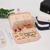 korean version of the simple packaging box jewelry ring storage gift box inner packaging jewelry box makeup organizer desk