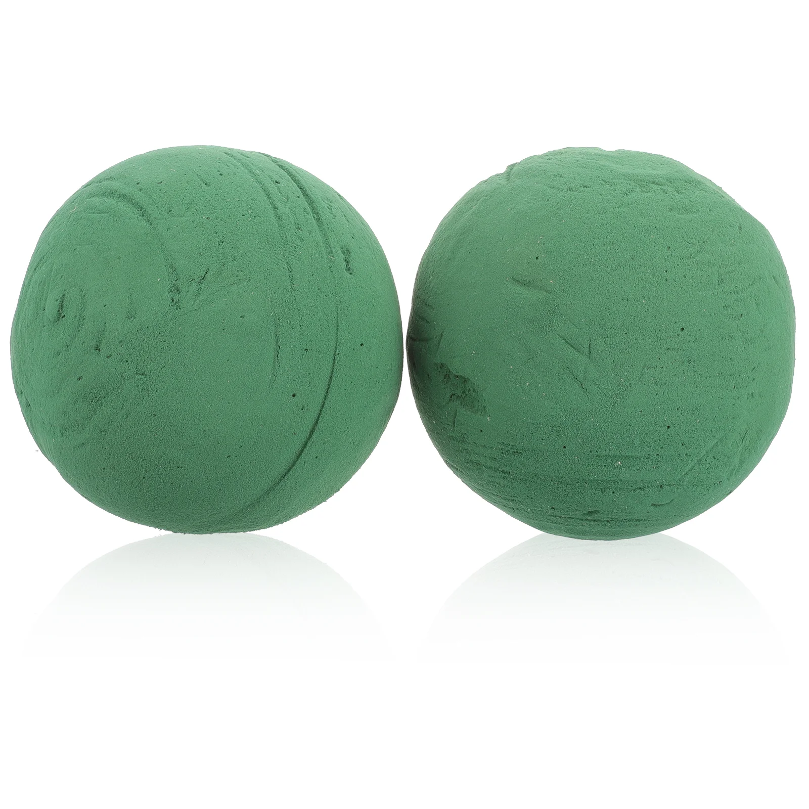 2 Pcs Flower Mud Sphere Foams Ball Wet Round Floral Artificial Flowers Bouquet Plant Phenolic Resin Balls Office