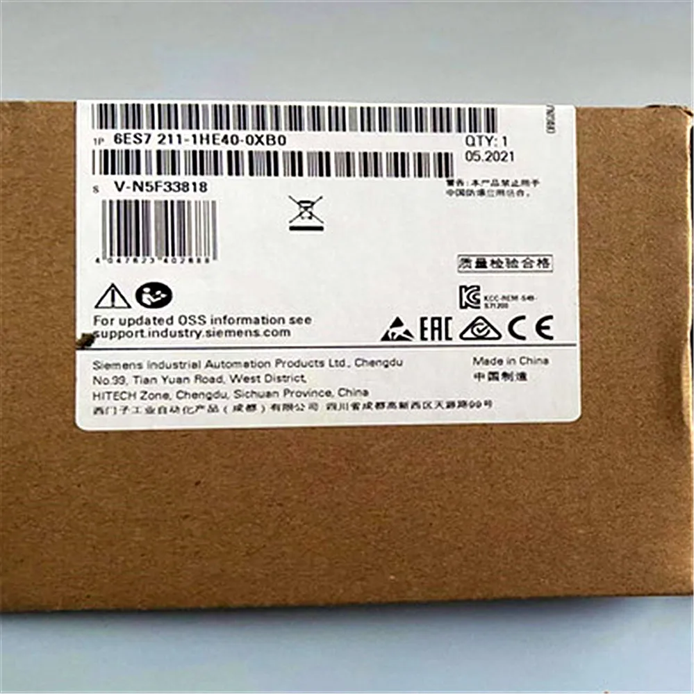 Новый 6ES7212-1AE40-0XB0 6ES7211-1BE40-0XB0 6ES7212-1HE40-0XB0 6ES7212-1BE40-0XB0 6ES7212-1BE34-4YB0 6ES7211-1HE40-0XB0