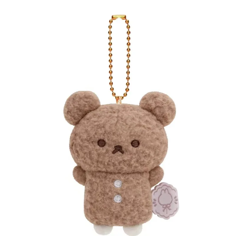 Фото Плюшевый брелок с милыми животными Rilakkuma, хлопковый кролик, сумка с мышкой, подвеска, кавайная лиса, кошка, мягкие аксессуары для подарка на день рождения №2