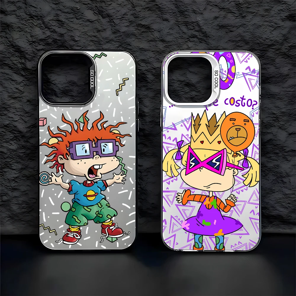 Чехол Cartoon Funny R-Rugrats для Samsung Galaxy A16 A06 A35 A55 A25 A05S A15 A54 A34 A24 A14 A05 A04 4G 5G матовая задняя