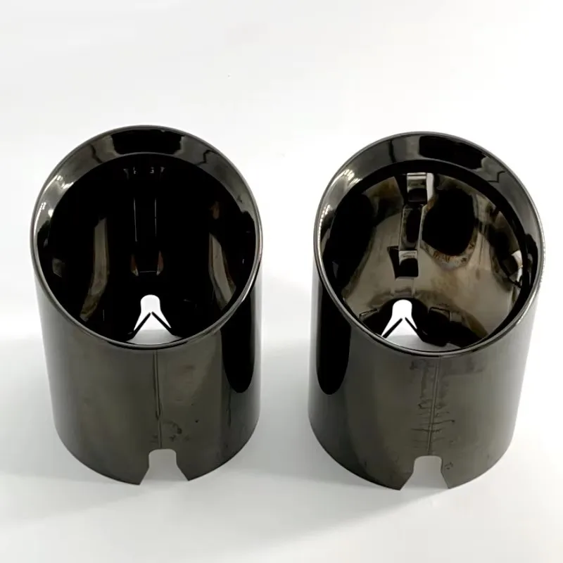 Фото Для BMW G8x M3 M4 2021 2022 2023, насадка для выхлопной трубы из нержавеющей стали, декоративный глушитель, 1 шт. №2