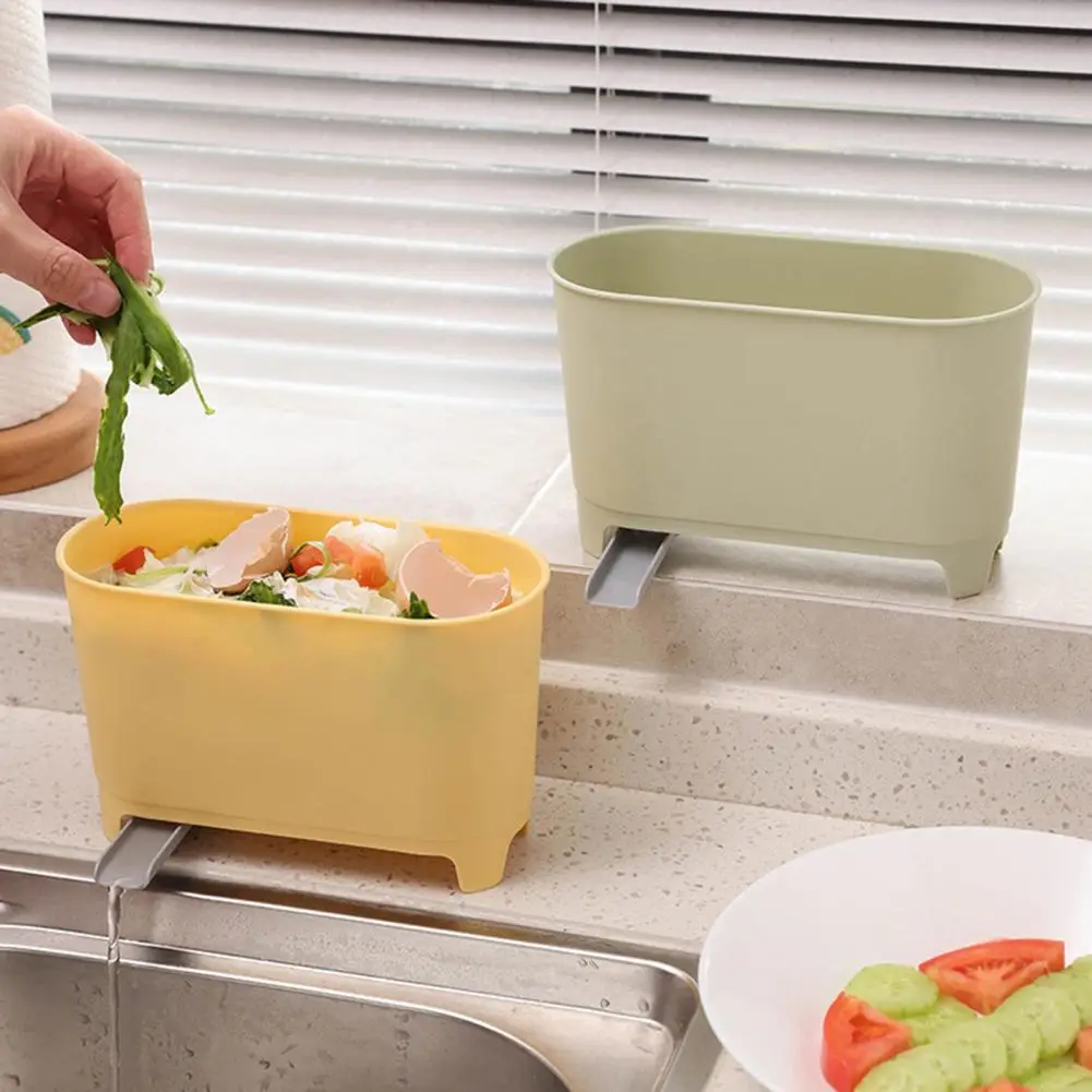 

Durable Wide Opening Sink Waste Can Trash Bin Reduce Clutter Freestanding