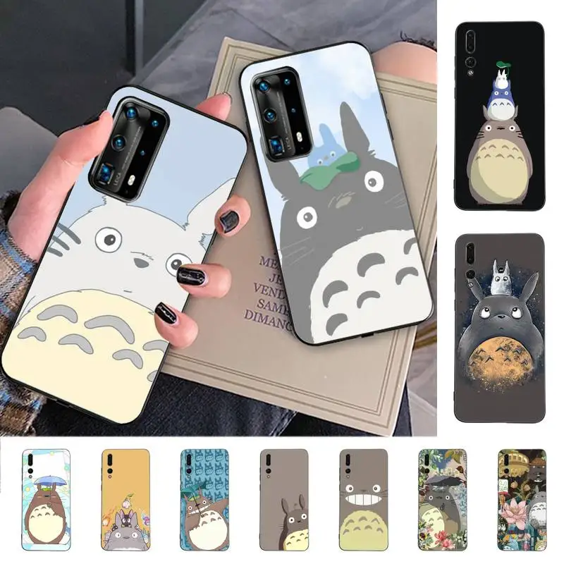 

Anime totoro Phone Case for Huawei P30 40 20 10 8 9 lite pro plus Psmart2019