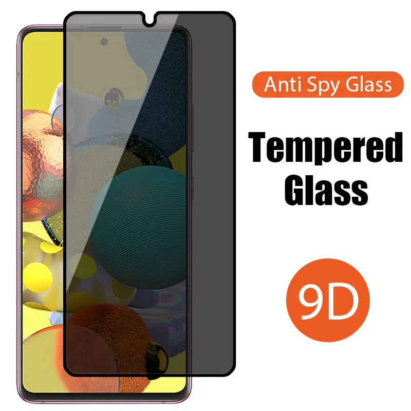 10PCS Anti Spy Peeping Tempered Glass For Samsung M02 M12 M22 M32 M42 M52 M62 M13 M23 M33 M53 Privacy Screen Protector Film