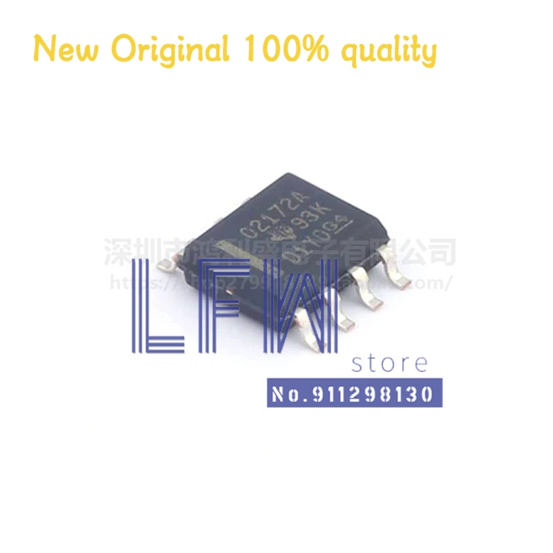 

10pcs/lot OPA2172IDR OPA2172ID OPA2172 O2172A 02172A SOP8 Chipset 100% New&Original In Stock