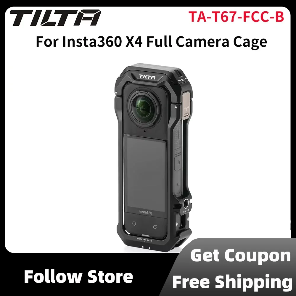 TILTA TA-T67-FCC-B Быстрая сборка Регулируемая опора Холодный башмак Металлическая