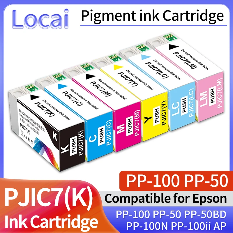 Совместим с картриджем EPSON PJIC7(K) PJIC7 для PP-100 PP-50 PP-50BD PP-100N PP-100ii AP Диспродуктор