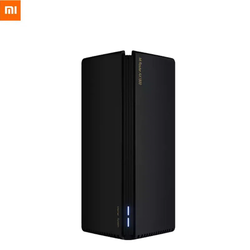 

New xiaomi ax1800 wifi router high pass five core black smart miwifi app control without secret access independent amplifier