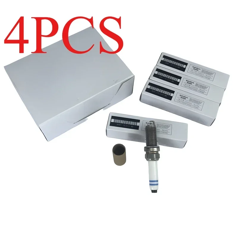 4 шт. оригинальные BKR7EQUP 4285 лазерные платиновые свечи зажигания для Porsche 911 Boxster Carrera