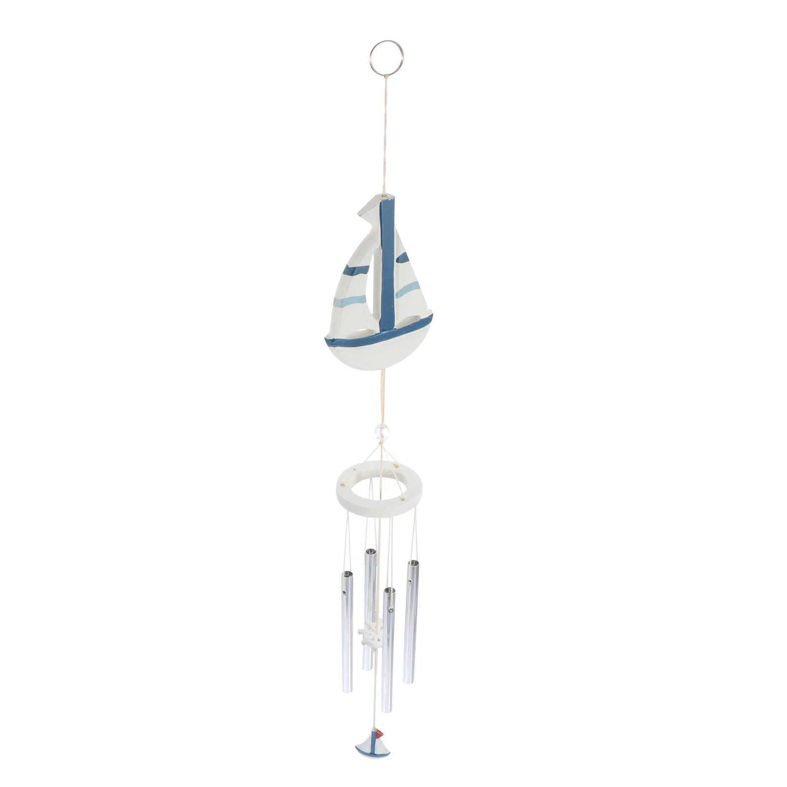 

Unique Wind Chime Decor Sailboat Wind Bell Pendant Home Balcony Wind Bell