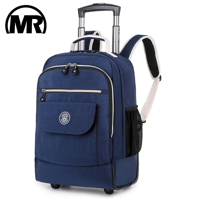 

MARKROYAL Rolling Trolley Luggage Travel Backpack Trolley Rolling Bags Women Wheeled Backpacks Suitcase On Wheels