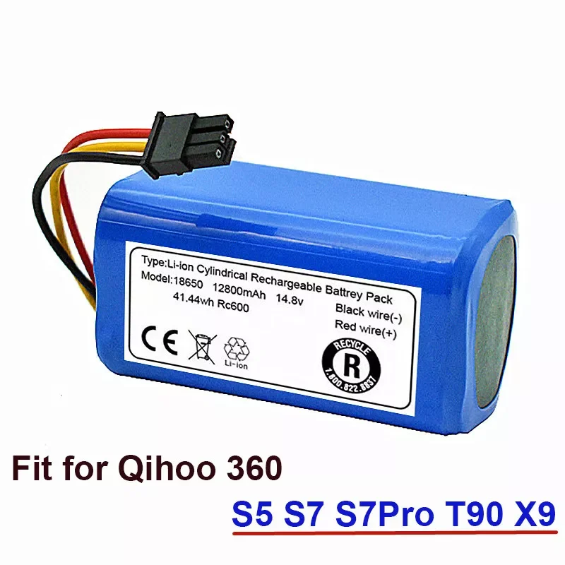 

NEW High Capacity Robot Vacuum Cleaner Battery Pack for Qihoo 360 S5 S7 S7Pro T90 X9 Robotic Vacuum Cleaner Replacement Batterie