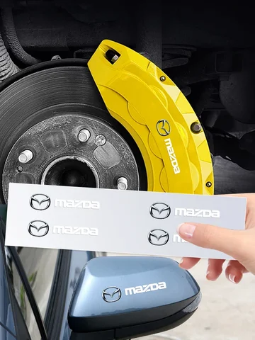 Автомобильная наклейка на дверь с логотипом, украшение «сделай сам», интерьер автомобиля для Mazda 3 6 323 626 RX8 CX5 CX3 CX9 CX8 Miata MX5 Yaris TK78-66-9U0C