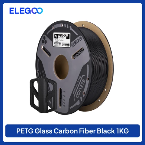 ELEGOO  PETG-GF нить стекловолокно серая 1.75 мм 1 кг