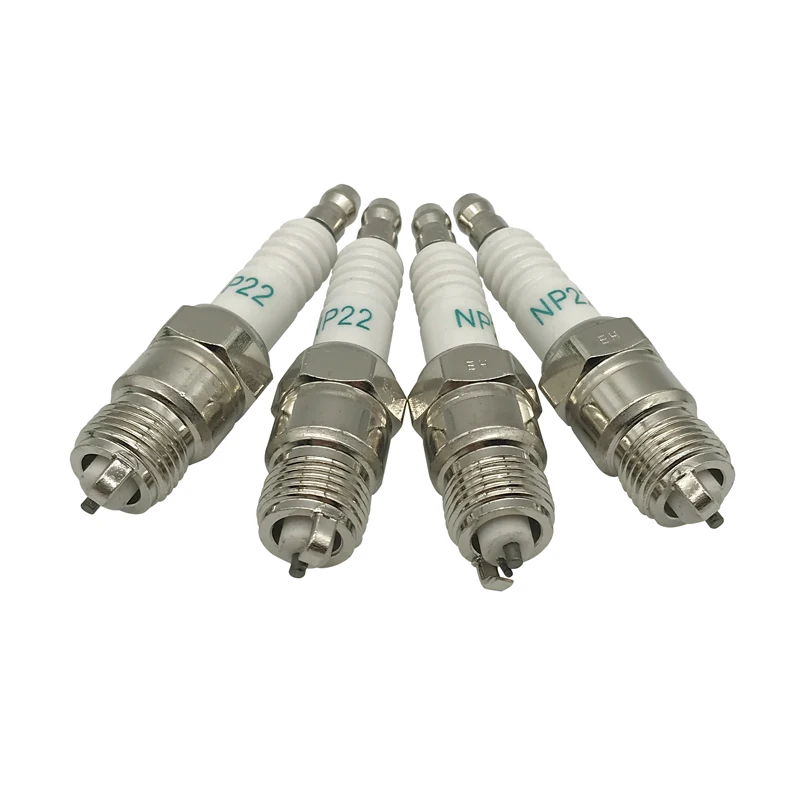 4 шт. переключатель C двойным Свеча зажигания NP22 для R41TS H6BC F15YC BL11Y RV12YC 067600-9711 ITF20 FT85P