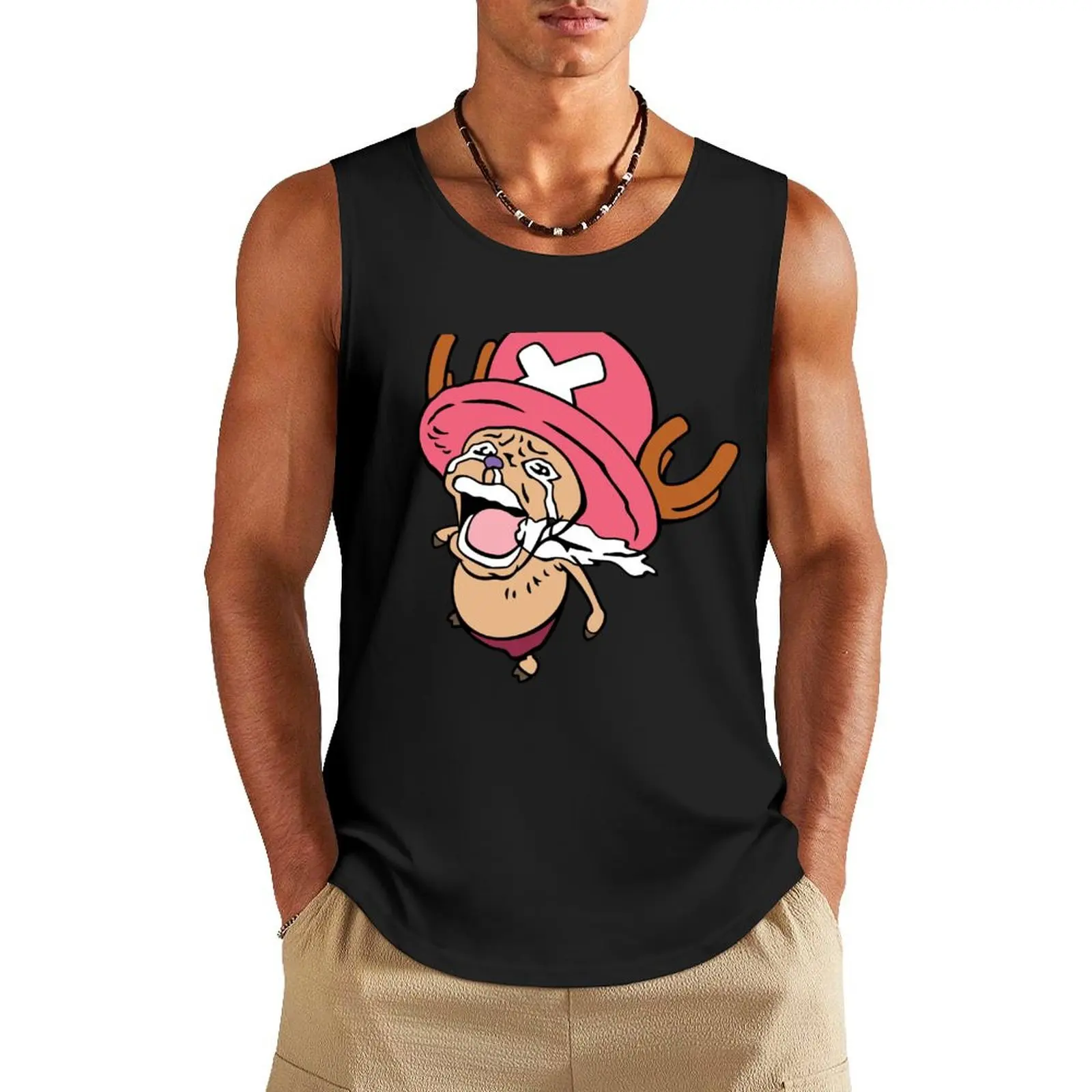 Chopper Crying Tank Top футболка из хлопка мужская
