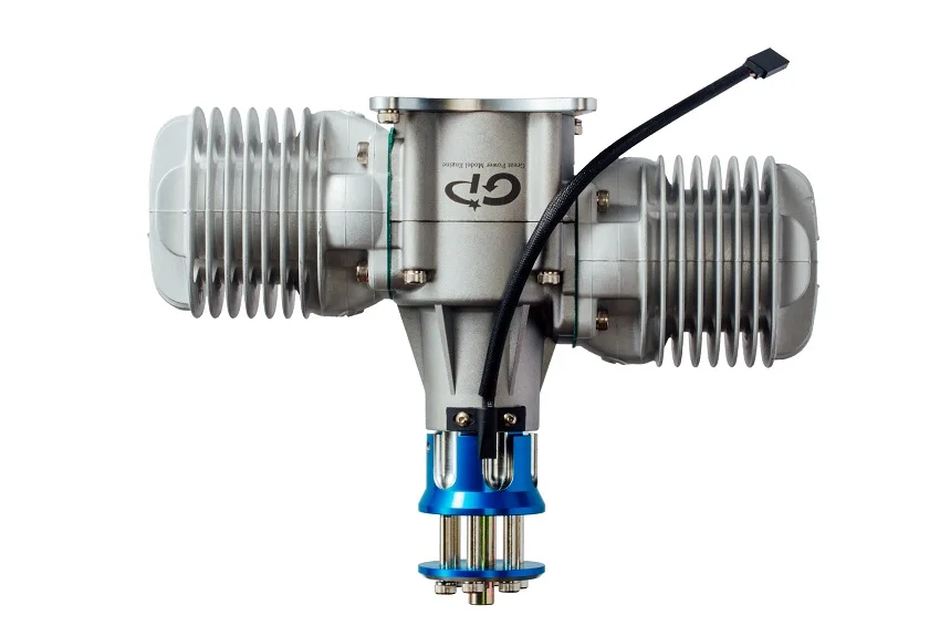 Газовый двигатель GP-123 V2 123 куб.см, модернизированный 2-тактный двухцилиндровый радиоуправляемый самолетный двигатель, высокая мощность 11,5 л.с. (art.: 3920d413fc1dc) - 3920d413fc1dc