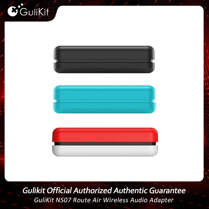 GuliKit NS07 Route Air Pro Bluetooth аудио адаптер USB-C передатчик с микрофоном для Nintendo Switch Lite PS4 PS5