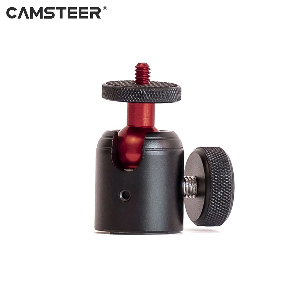 

CamSteer Professional Metal 360° Rotating Panoramic Mini Ball Head Adapter for GoPro Insta360 X3 Action Camera, Tripod,Monopod