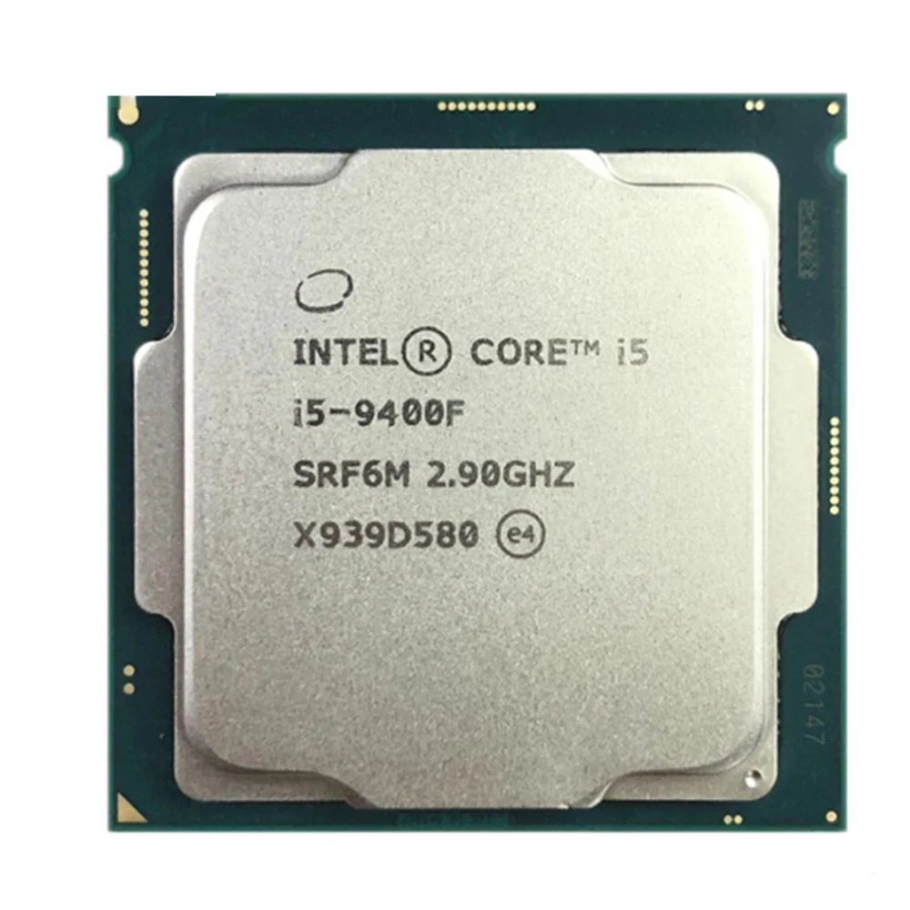 

Intel Core i5-9400F i5 9400F 2.9 GHz Six-Core Six-Thread CPU 65W 9M Processor LGA 1151