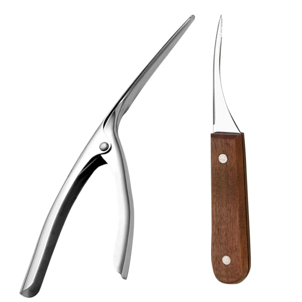 

Stainless Steel Shrimp Opener Prawn Deveiners Stainess Peeler Cleanser Household Cleaner Remover