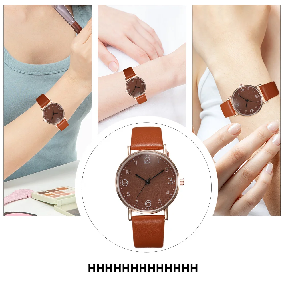 Номер женские кварцевые часы с ремнем Miss Digital Gift Модные повседневные