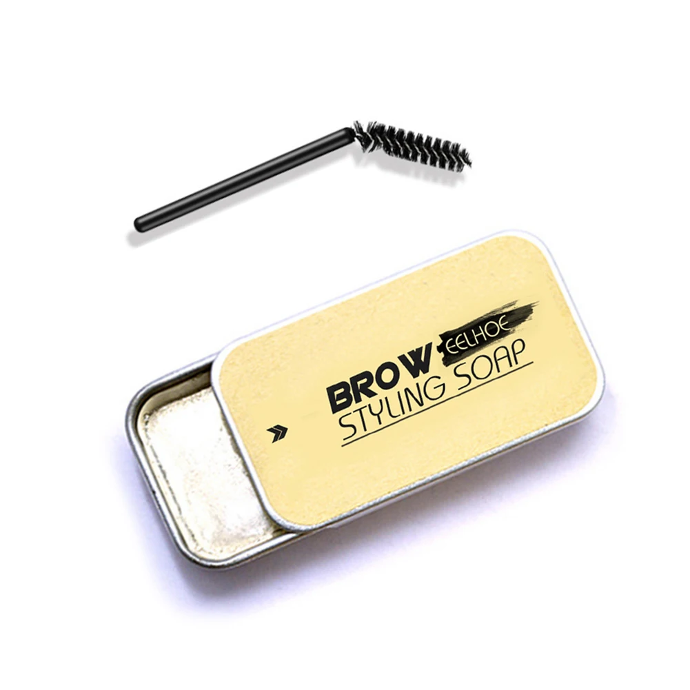 

3D гель для бровей восковой Воск для бровей водостойкий долговечный усилитель бровей натуральное мыло для макияжа Лепка для бровей подтягив...