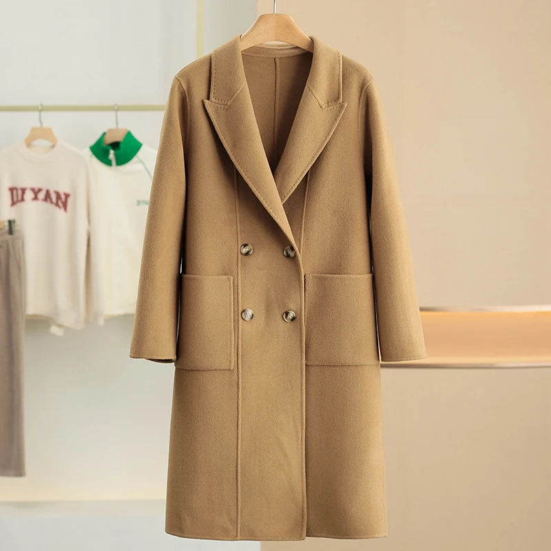 Высококачественный [Ароматерапия] 00 Шерстяной повседневный свободный