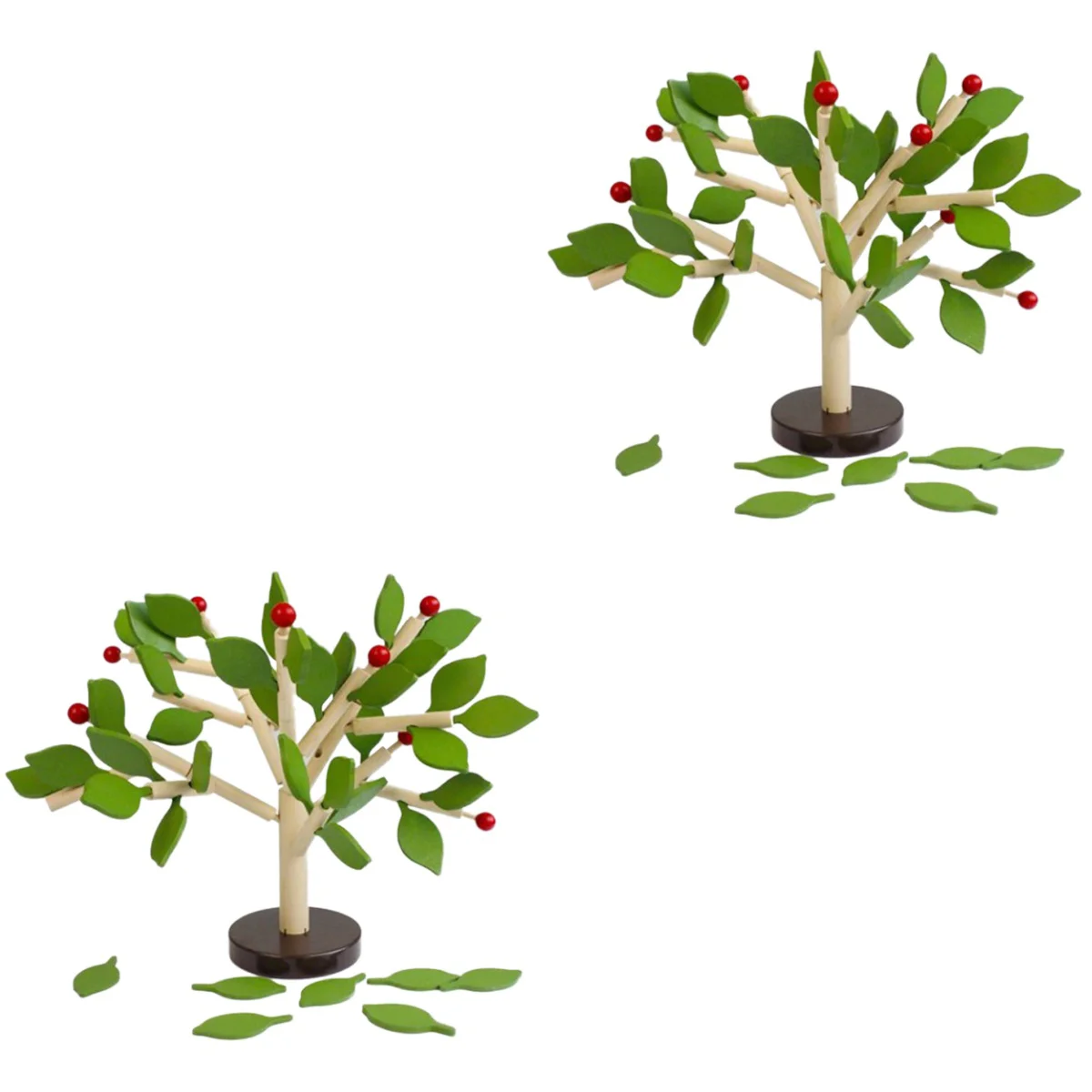 

Рождественский сборный детский блок Монтессори ранняя деревянная модель подарок 3D материалы для развития малышей подсчет