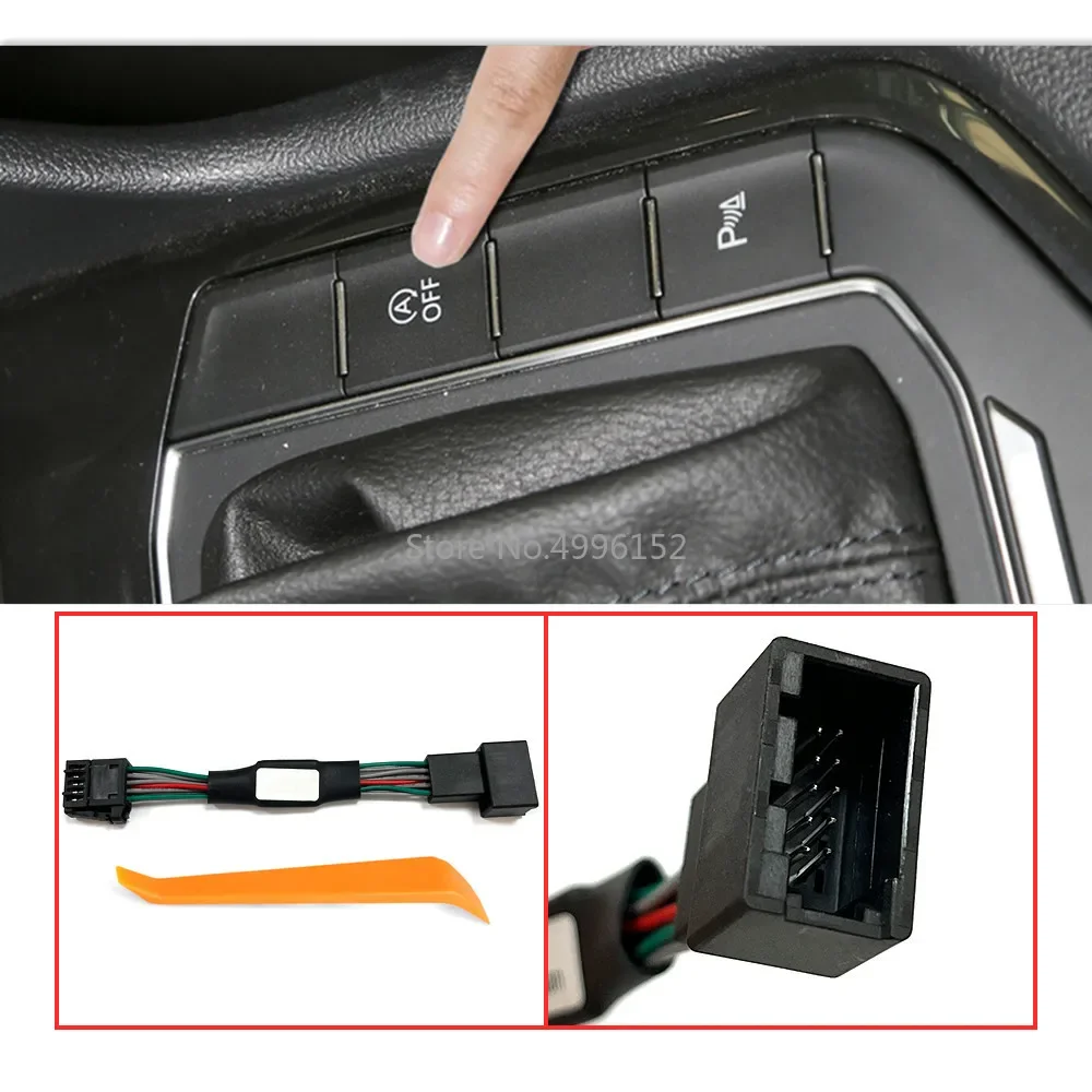 

Для VW Volkswagen Taos 2021-2024 Автомобильный автоматический запуск и остановка, автоматический стоп-запуск, устройство для устранения двигателя, вилка, выключаемый кабель