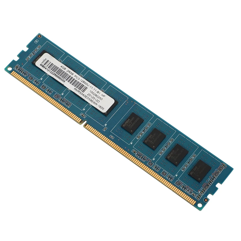 Фото Память DDR3 для настольного компьютера, 4 Гб, 2RX8, 1600 МГц, 240 контактов, 1,5 в, DIMM ОЗУ для материнской платы AMD №2
