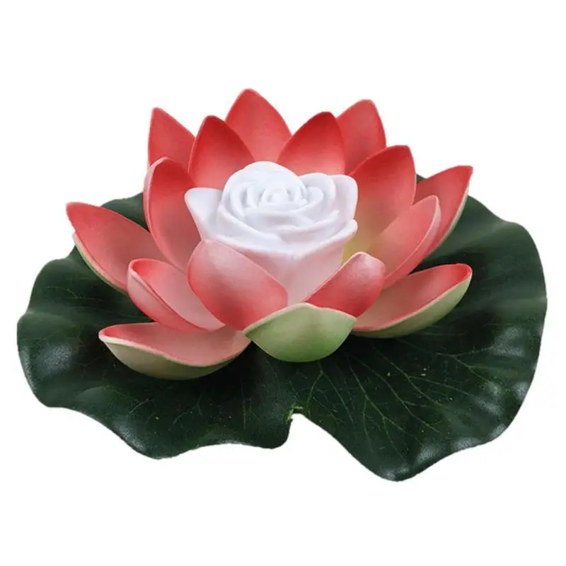 

Lotus Floating Pool Lights LED Flowers Pool Lights Battery-Operated Swimming Pool Pond Submersible Lights Waterproof Night Light