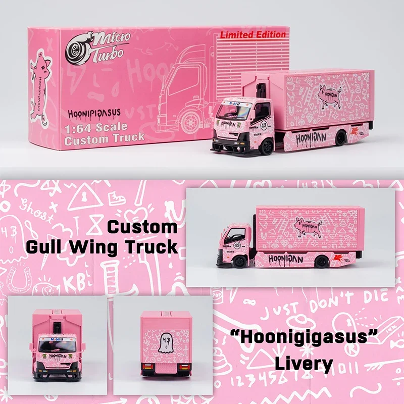 MT 1:64 Hoonipigasus 300 Series Custom Gull Wing Truck