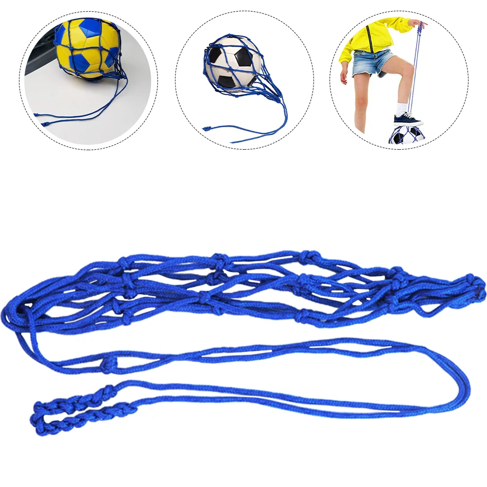 

Football Juggling Kick Net Soccer Training Equipment Lightweight Bag Portable Sports Supplies Professional Trainer Nylon Mesh