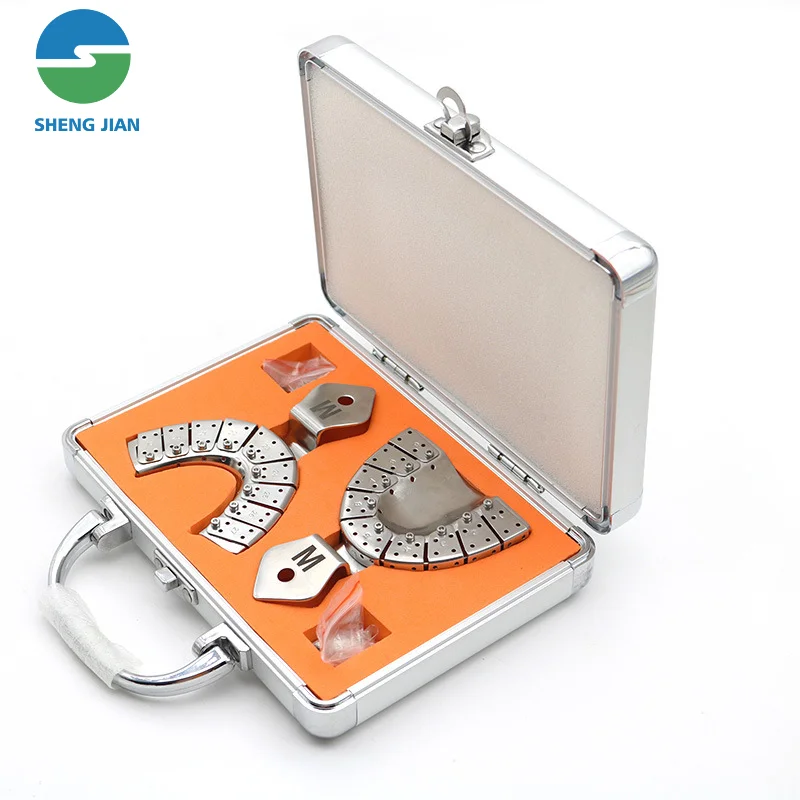 

Инструменты для имплантации в стоматологии, поднос для зубов из нержавеющей стали, стоматологическое автоклавируемое регулируемое лабораторное оборудование, наборы аксессуаров